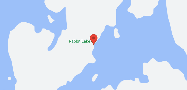 map of RABBIT LAKE PLAN M413 LOT 2